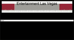 Desktop Screenshot of entertainmentlasvegas.com